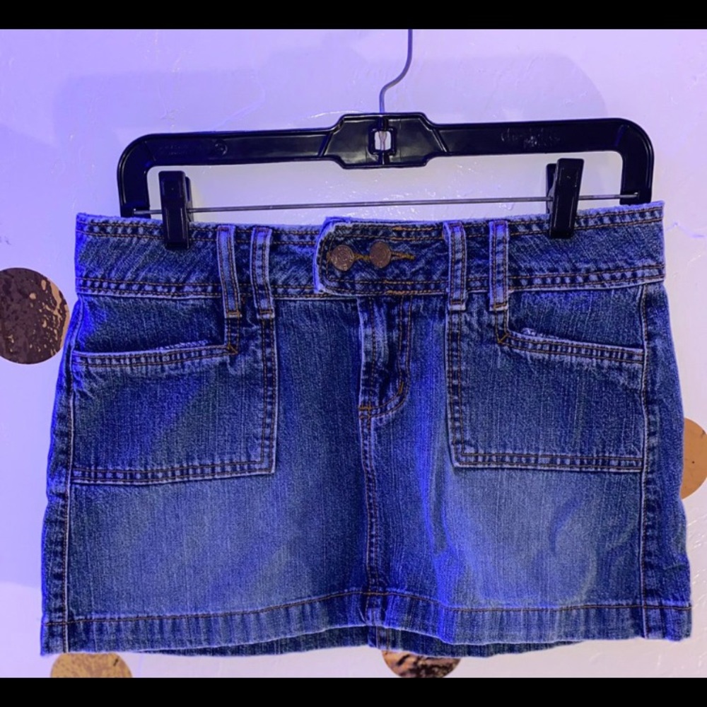 jean skirt